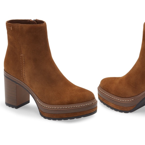 Steve Madden Shoes - STEVE MADDEN Sloanne Suede Platform Booties NEW